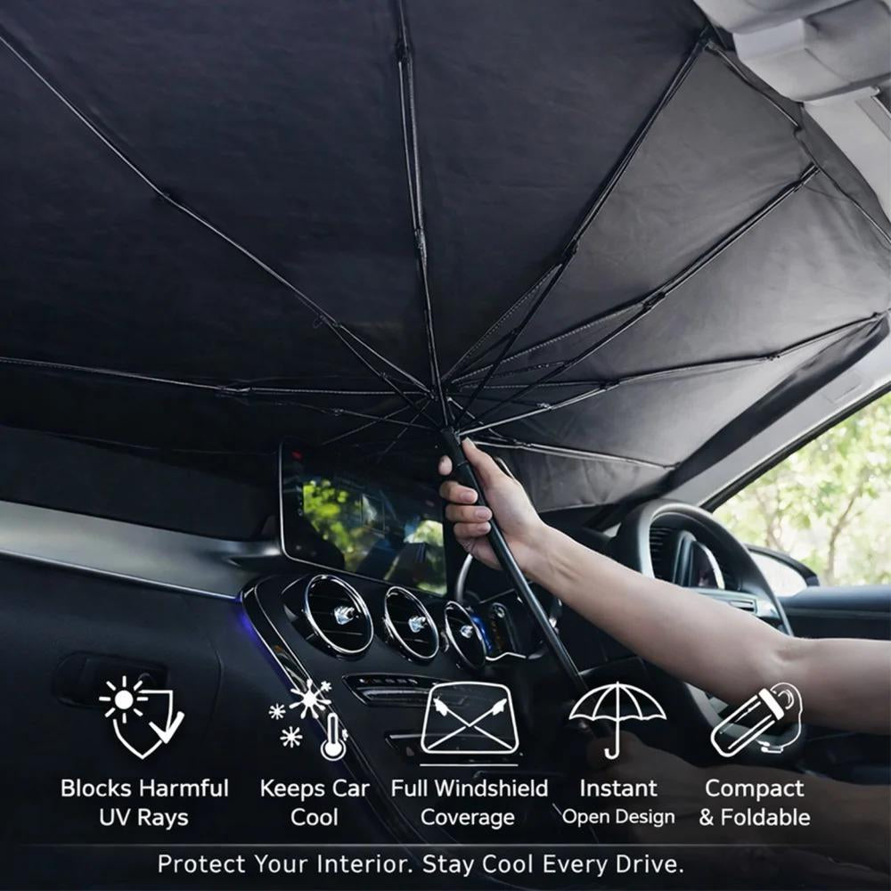 Premium Foldable Car Sunshade Umbrella