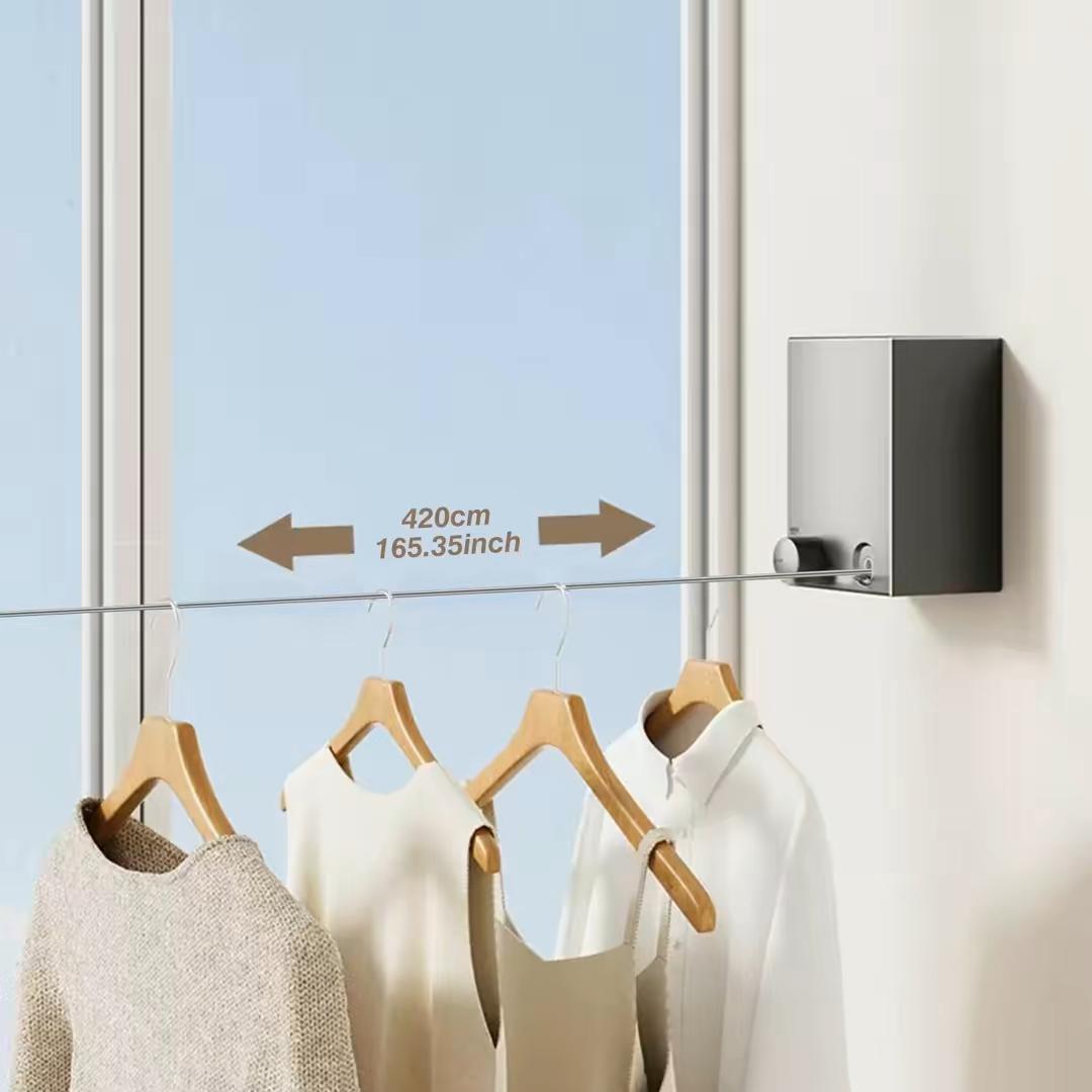 Telescopic Retractable Clothesline - Space Saving Drying Rope