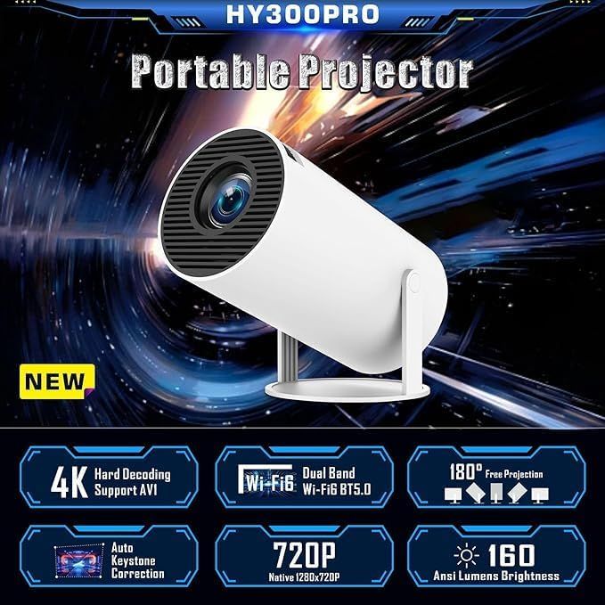 Mini Portable HD Projector