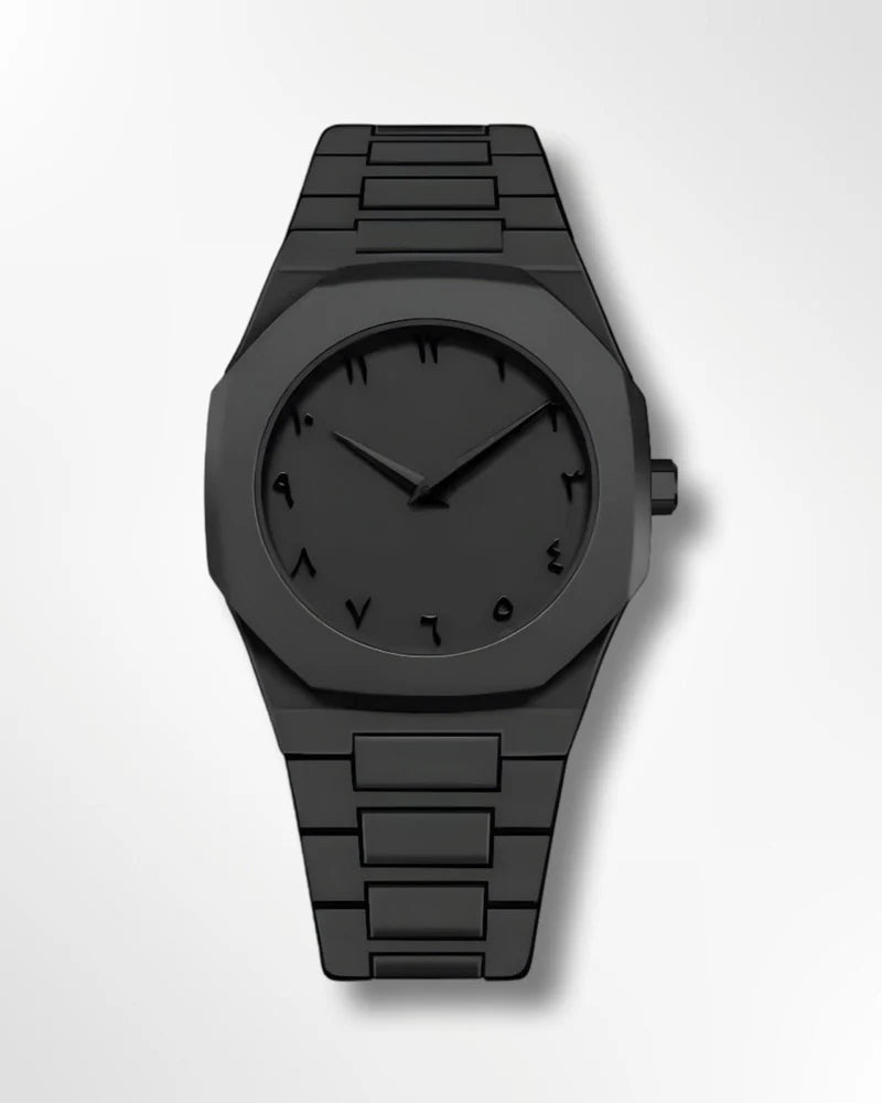 Stainless Steel Arabic Dial Watch